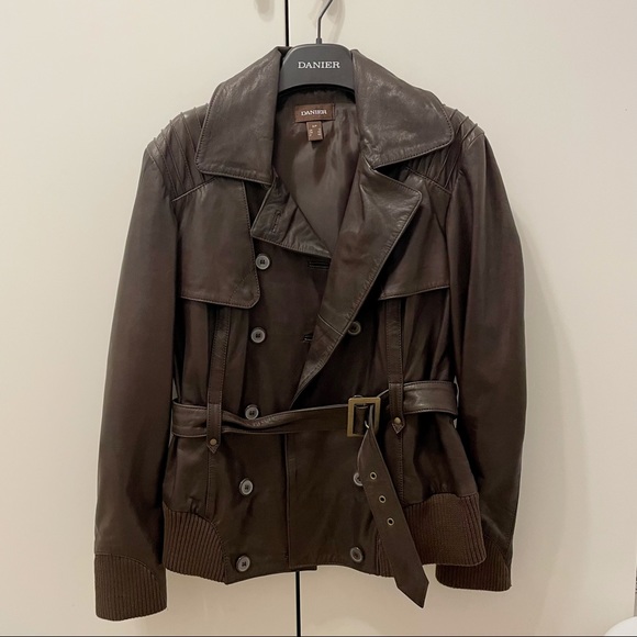 DANIER Genuine Leather Jacket - Picture 1 of 5